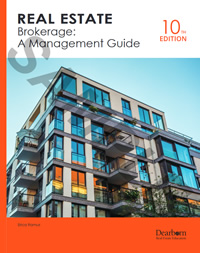 real estate brokerage a management guide 10th