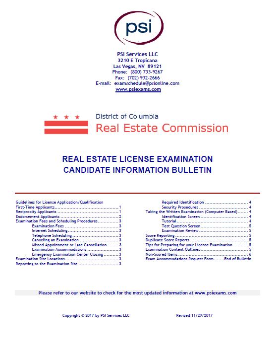 dc candidate handbook 2016