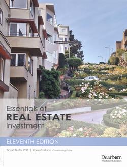 Essentials of Real Estate Investment Textbook