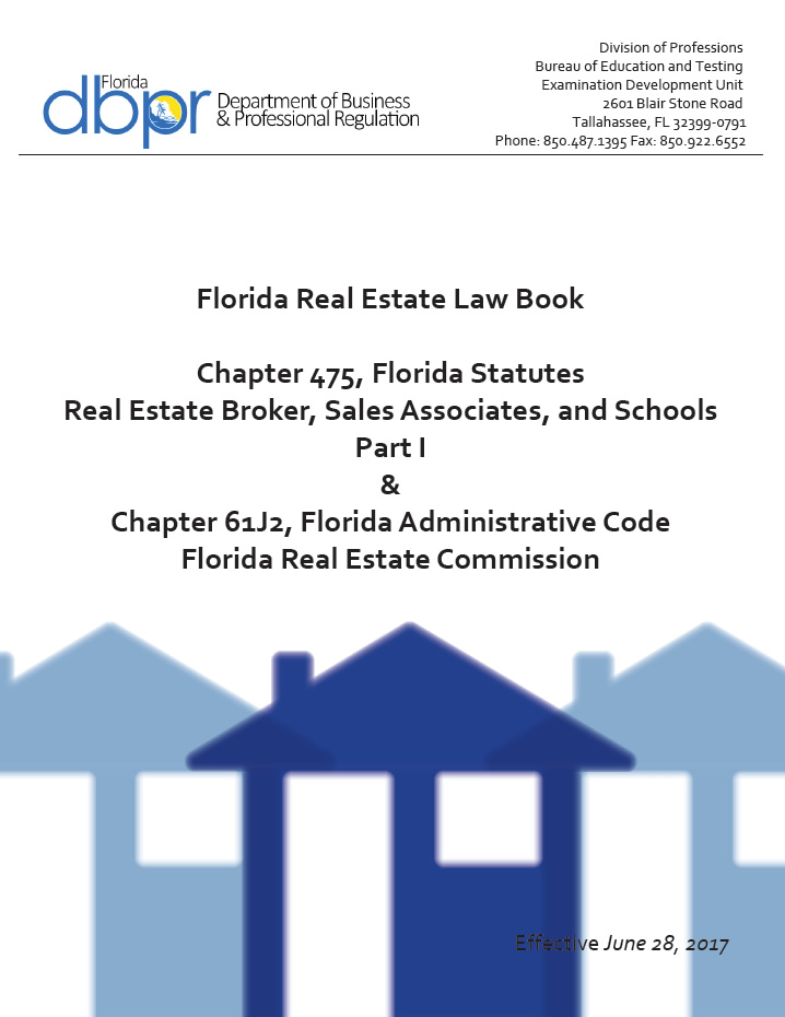 florida real estate law book