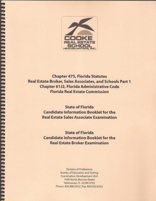 florida statutes and administrative code candidate booklet