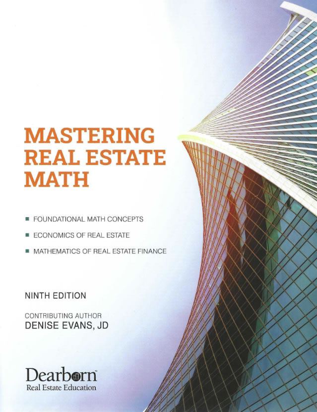 Mastering Real Estate Math Textbook