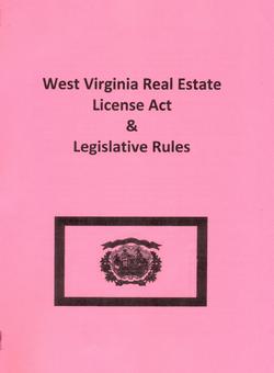 west virginia real estate license act